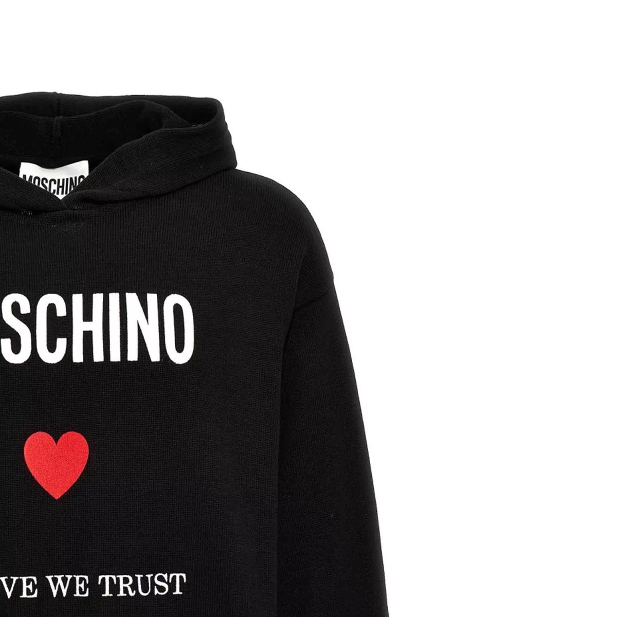 Bluza trening Moschino Couture In Love We Trust Hooded Sweatshirt - Img 3