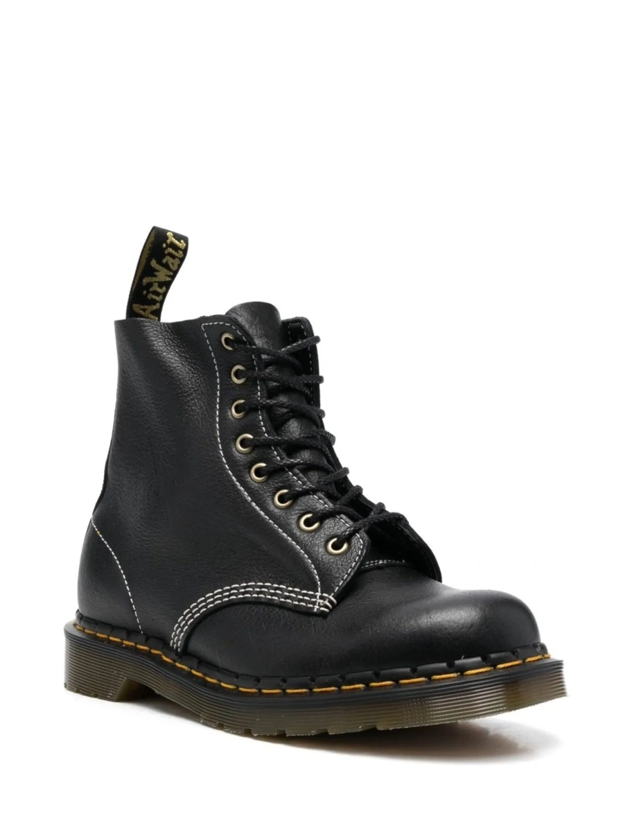 Bocanci Dr. Martens negri din piele - Img 2