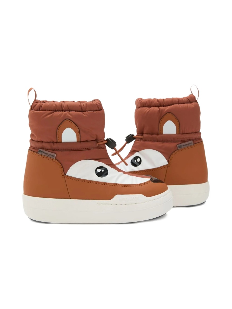 Bocanci Moon Boot maro din polyester si poliuretan - Img 2
