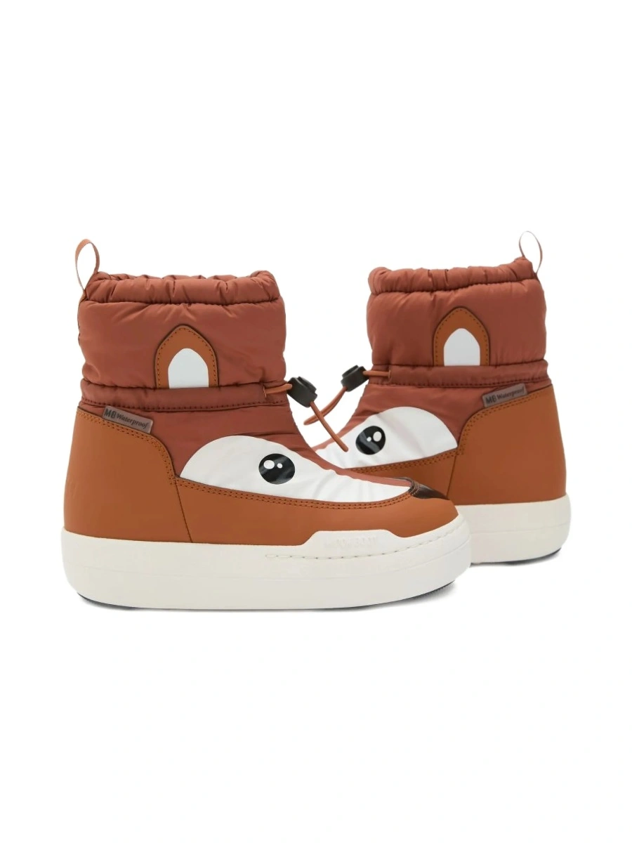 Bocanci Moon Boot maro din polyester si poliuretan - Img 2