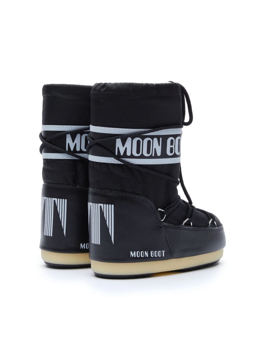 Bocanci Moon Boot negri din polyester - Img 2