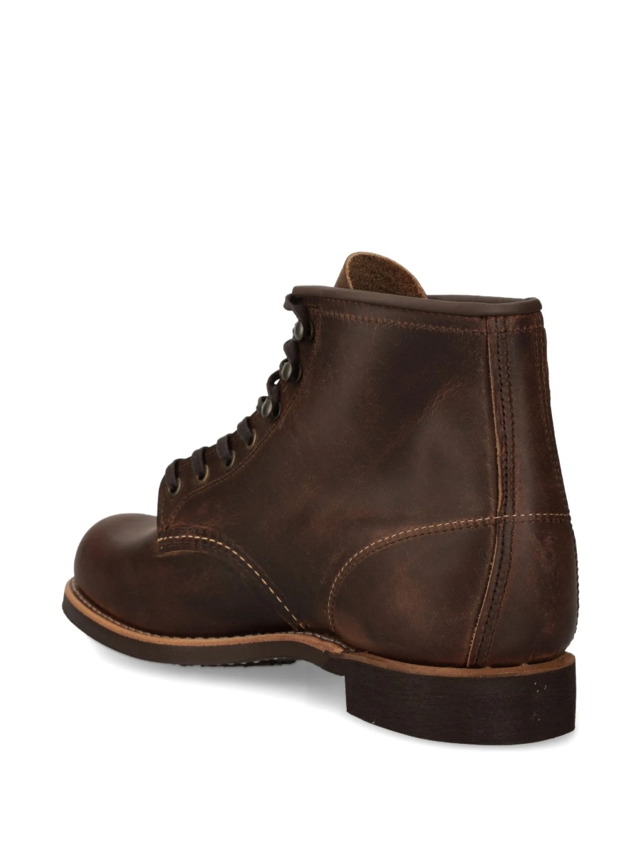 Bocanci Red Wing maro din piele - Img 3