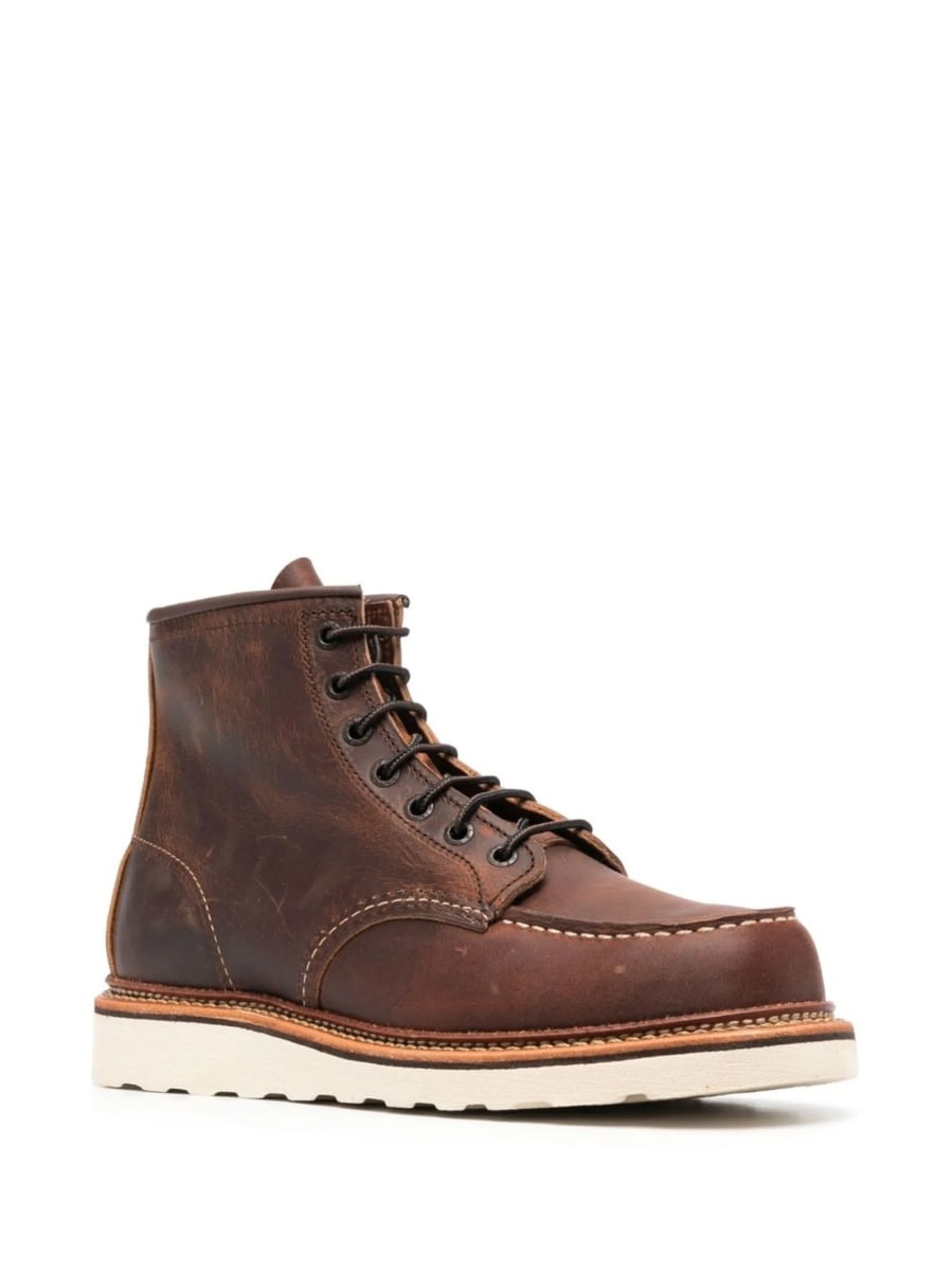 Bocanci Red Wing maro din piele - Img 2
