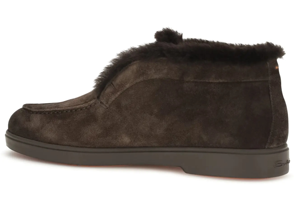 Bocanci Suede shearling Ankle Boots - Img 3