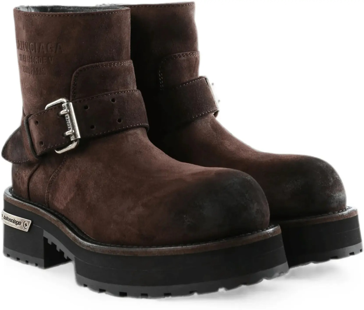 Bocanci Venom mini waxed suede calf leather ankle Boots - Img 4