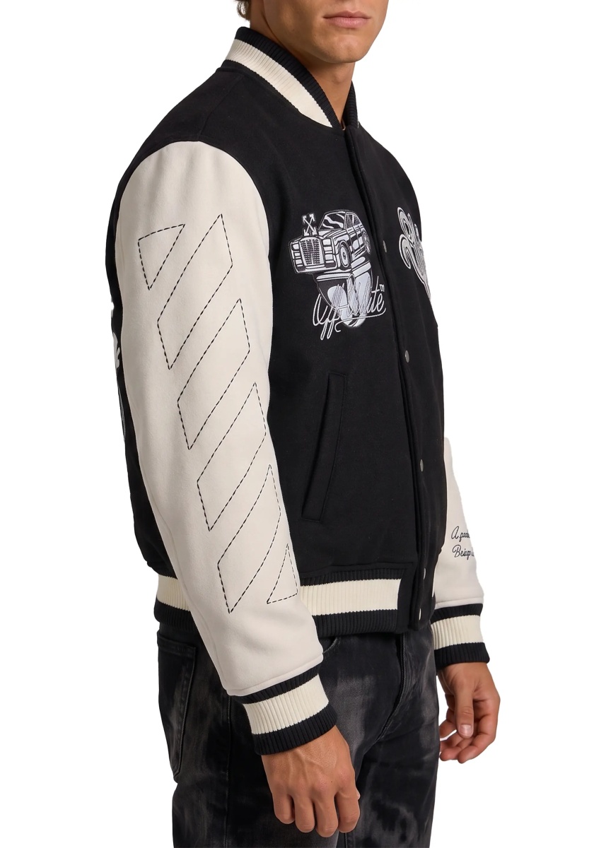 Bomber Cat Off College Jacket - Img 2