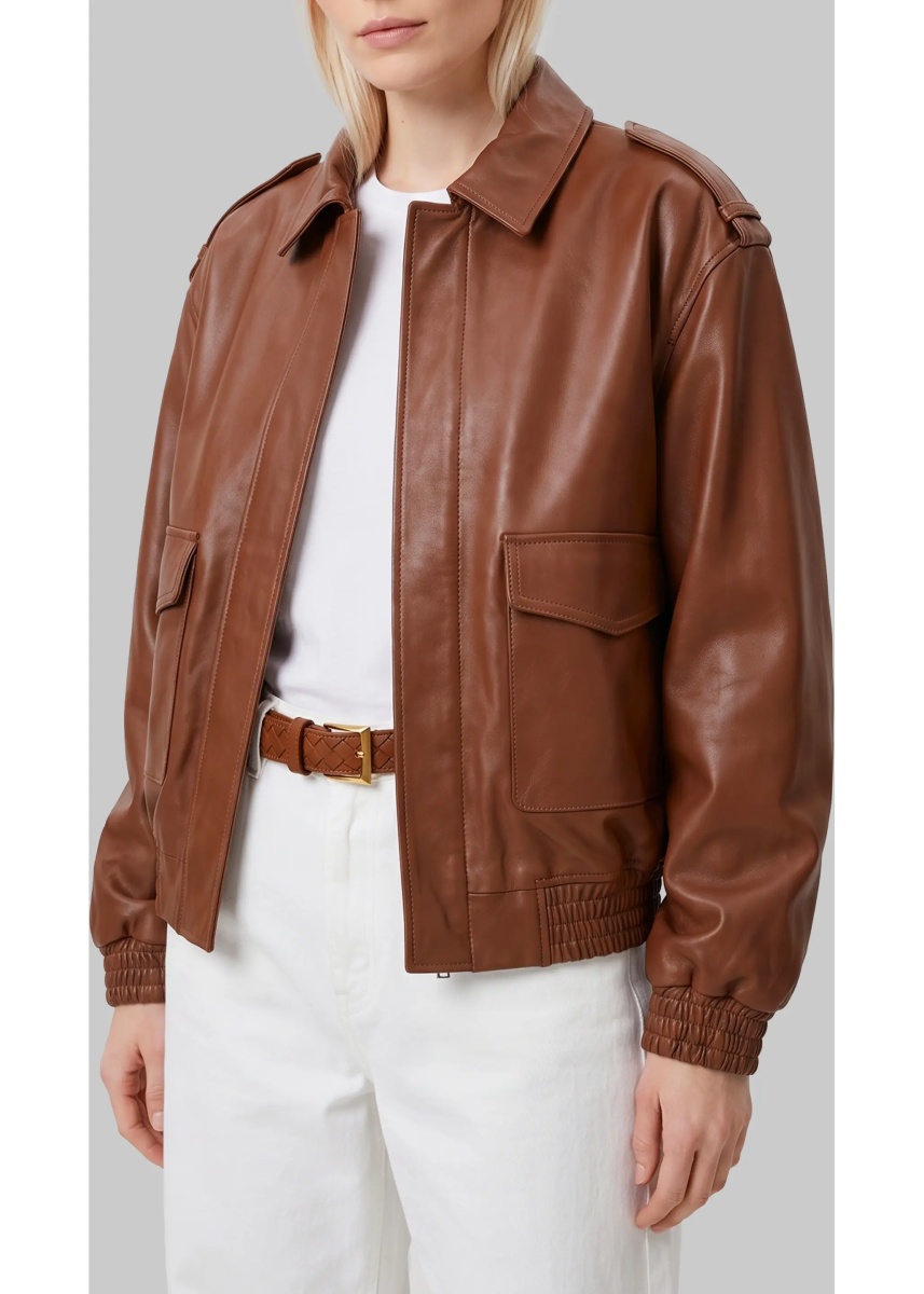 Bomber Dark Copper Astra Bomber Jacket - Img 2