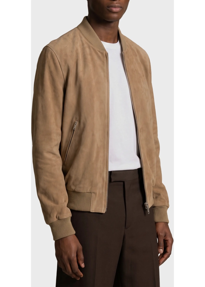 Bomber Didier Suede Bomber Jacket - Img 2