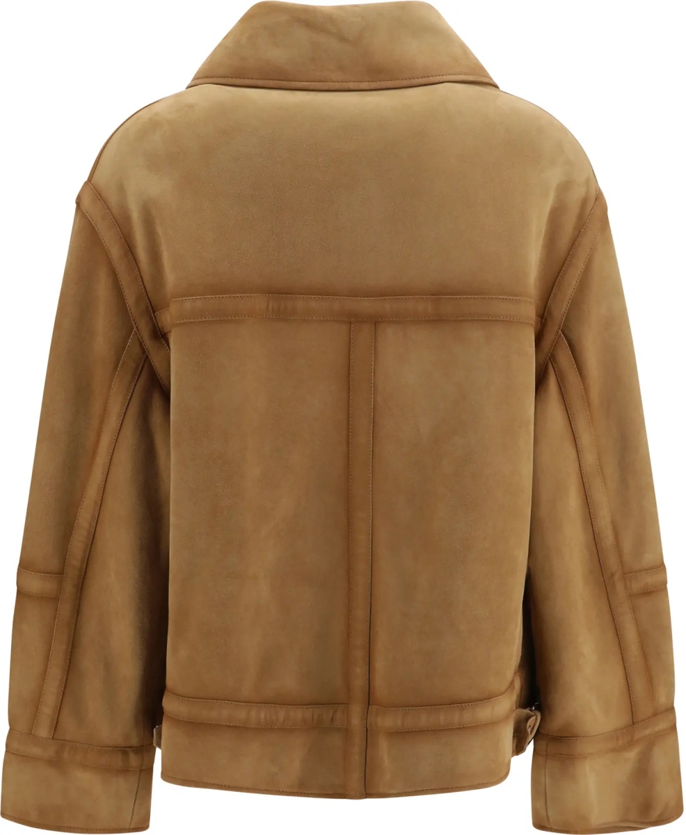 Bomber Heritage detail suede aviator bomber Jacket - Img 2