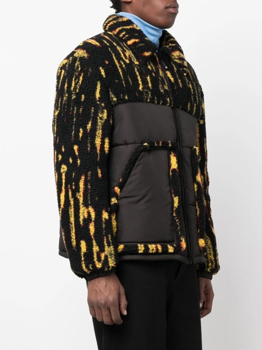 Bomber jacket AMBUSH neagra din acrilic si polyester - Img 3