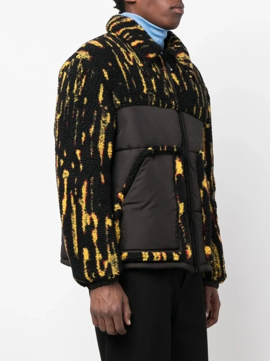 Bomber jacket AMBUSH neagra din acrilic si polyester - Img 3