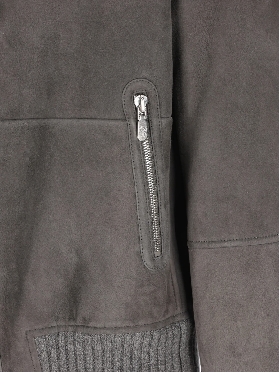 Bomber jacket Brunello Cucinelli gri - Img 3