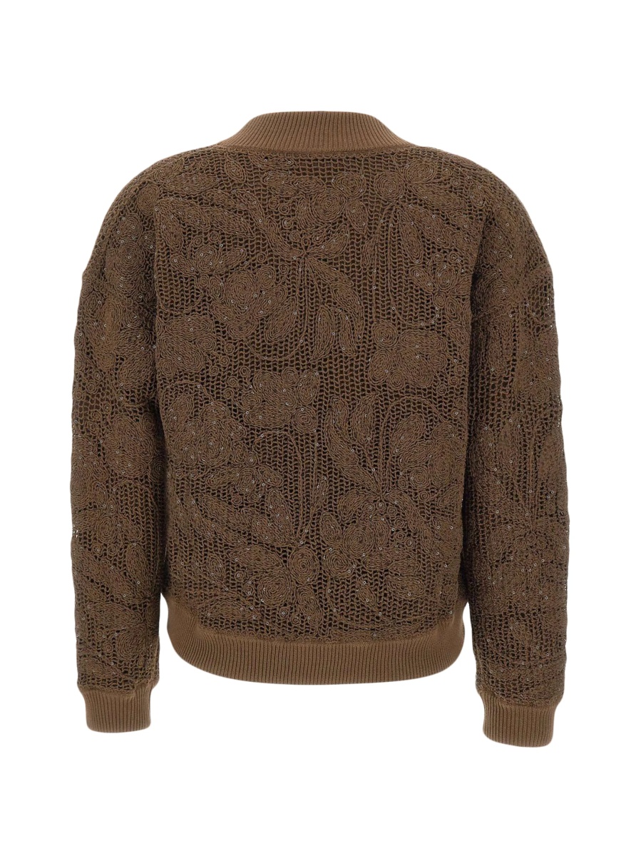 Bomber jacket Kangra maro din nylon si bumbac - Img 2