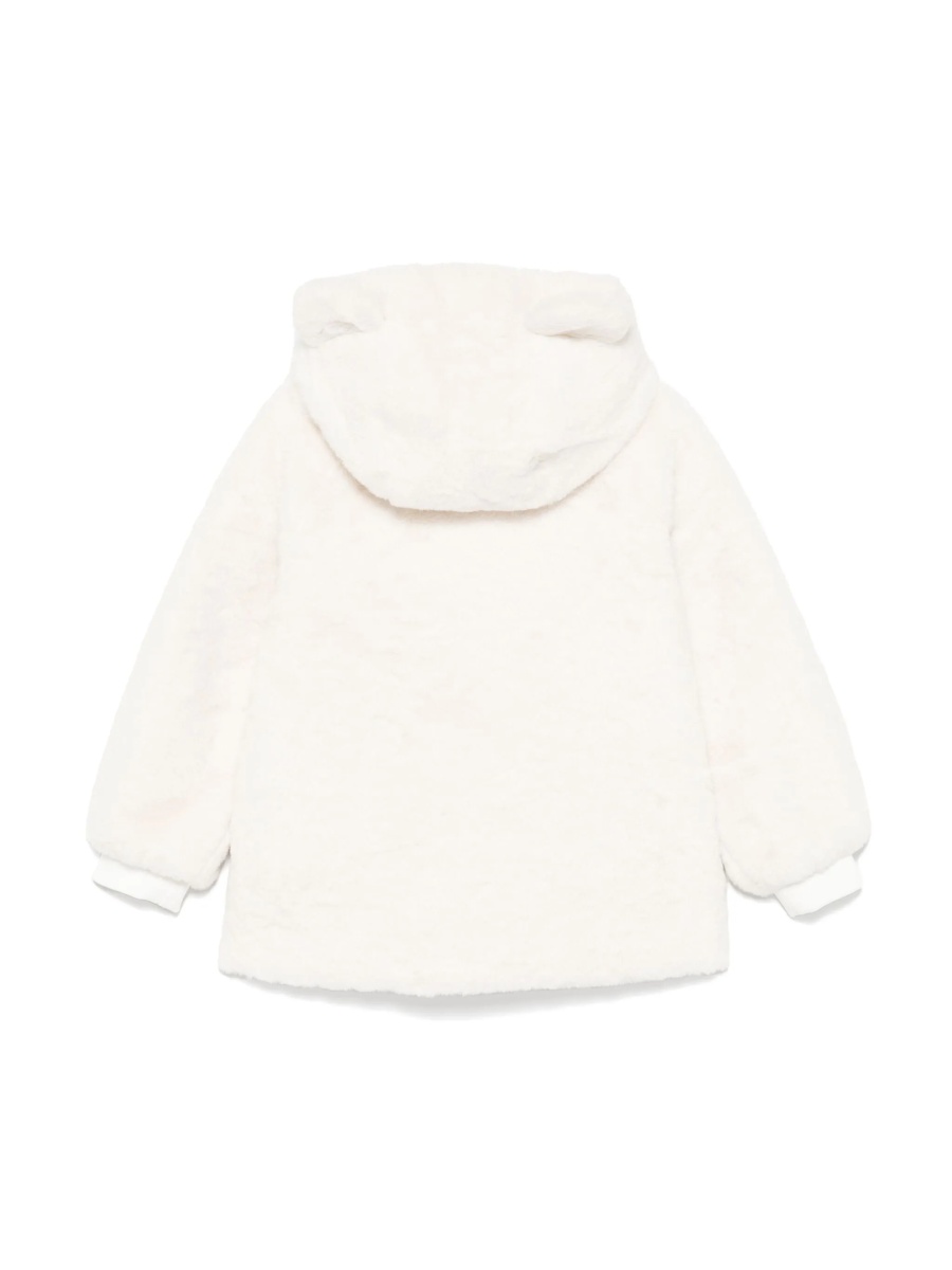 Bomber jacket Moschino alba din polyester - Img 2
