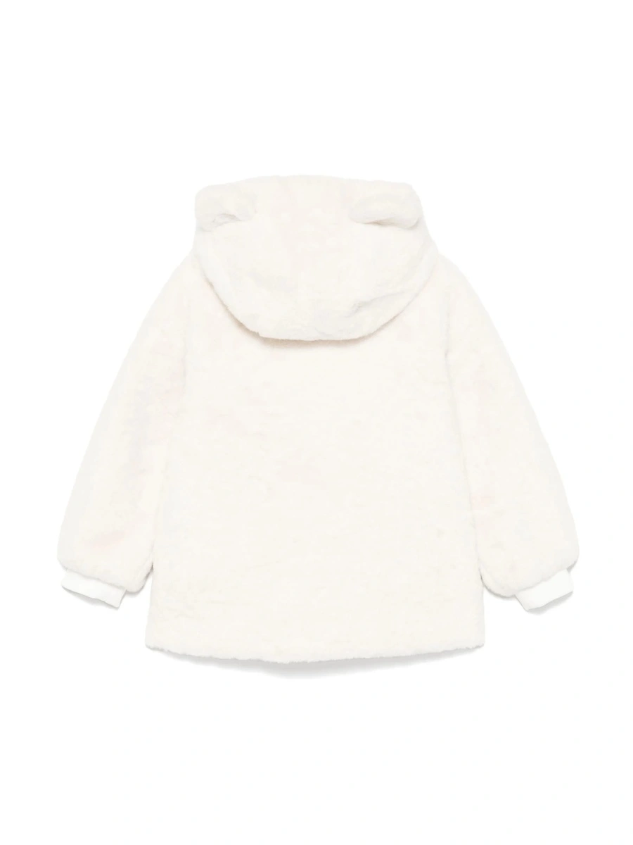 Bomber jacket Moschino alba din polyester - Img 2