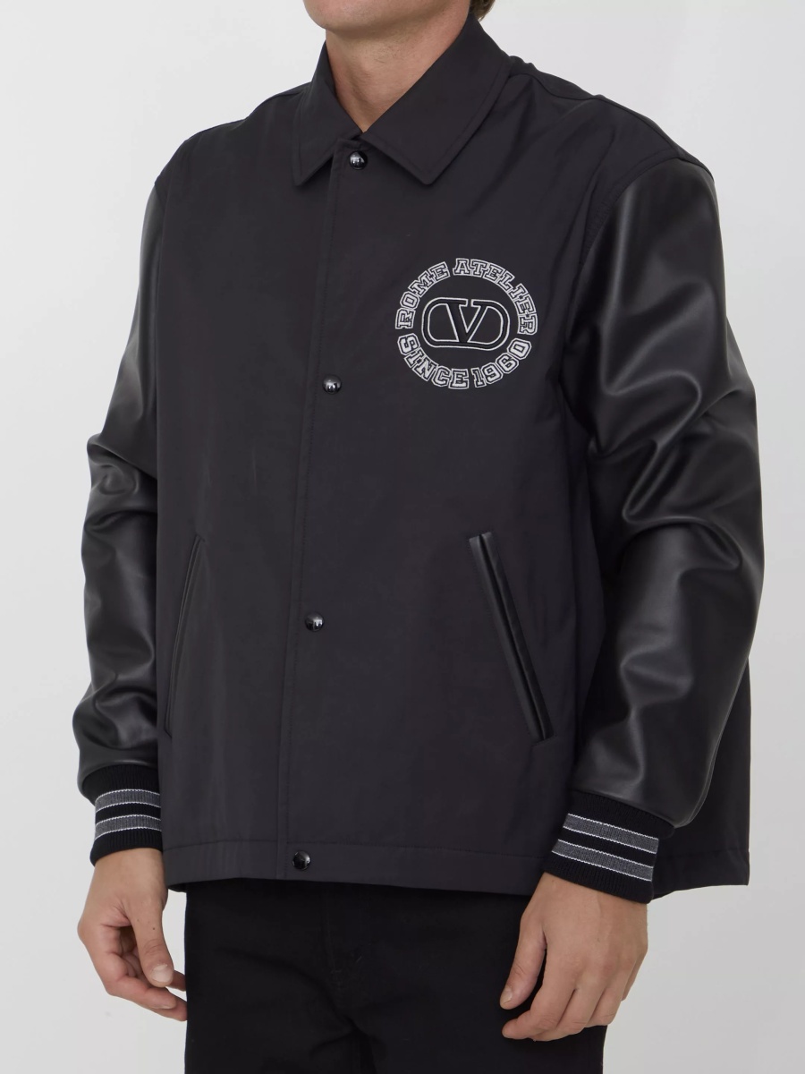 Bomber Nylon Track Bomber Jacket - Img 2