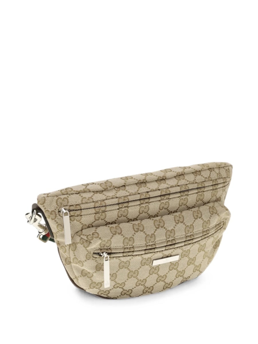 Borseta Gucci neutra din material textil - Img 2