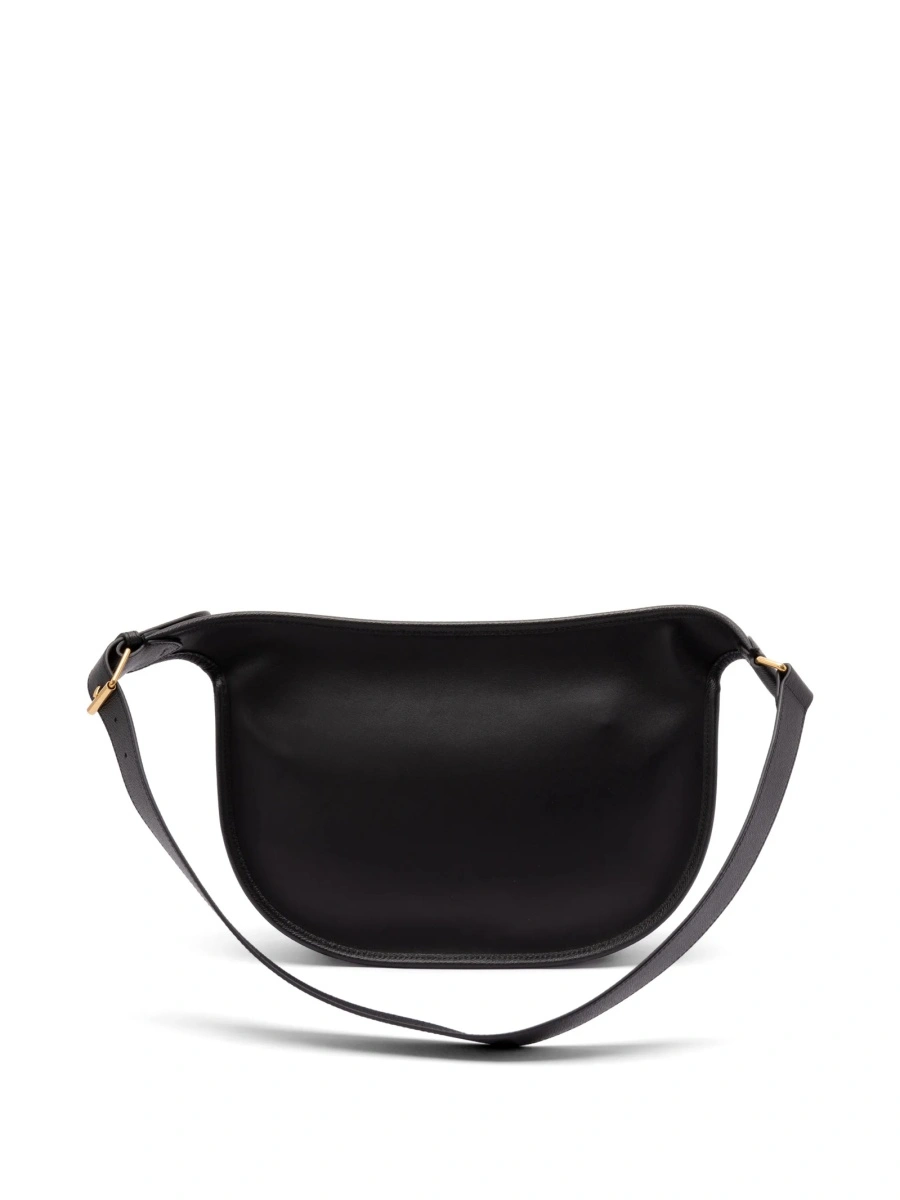 Borseta Valentino Garavani neagra din piele - Img 2
