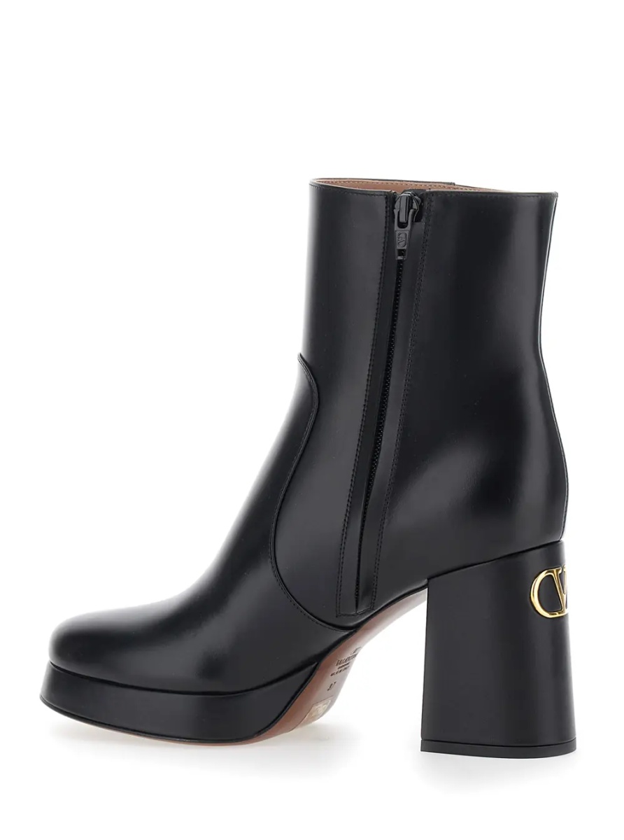 Botine BOOTIE | FAWCETTE | T. 20/90 | VITELLO/A. LIGHT GOLD LOGO - Img 3