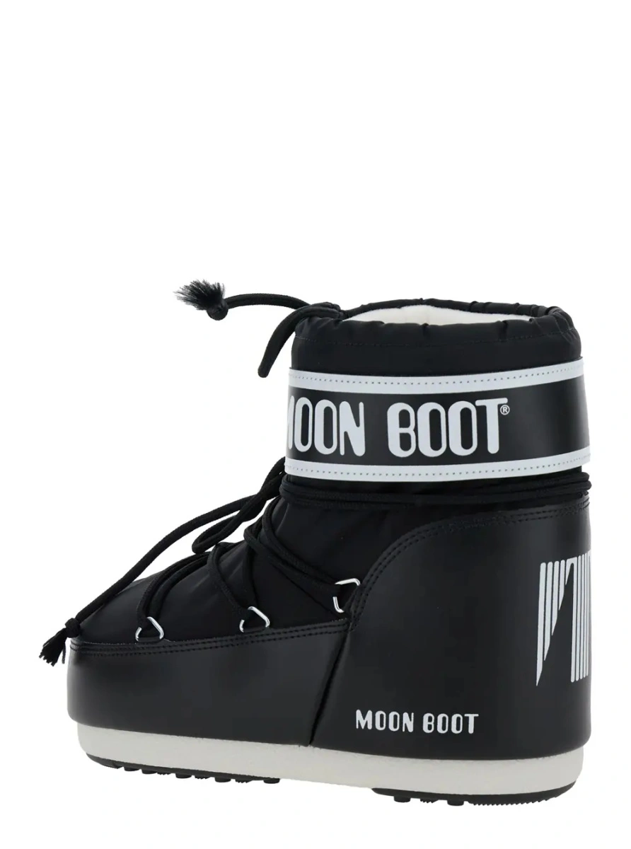 Botine ICON LOW NYLON ankle boots with Tech Fabric and black color for unisex - Img 3