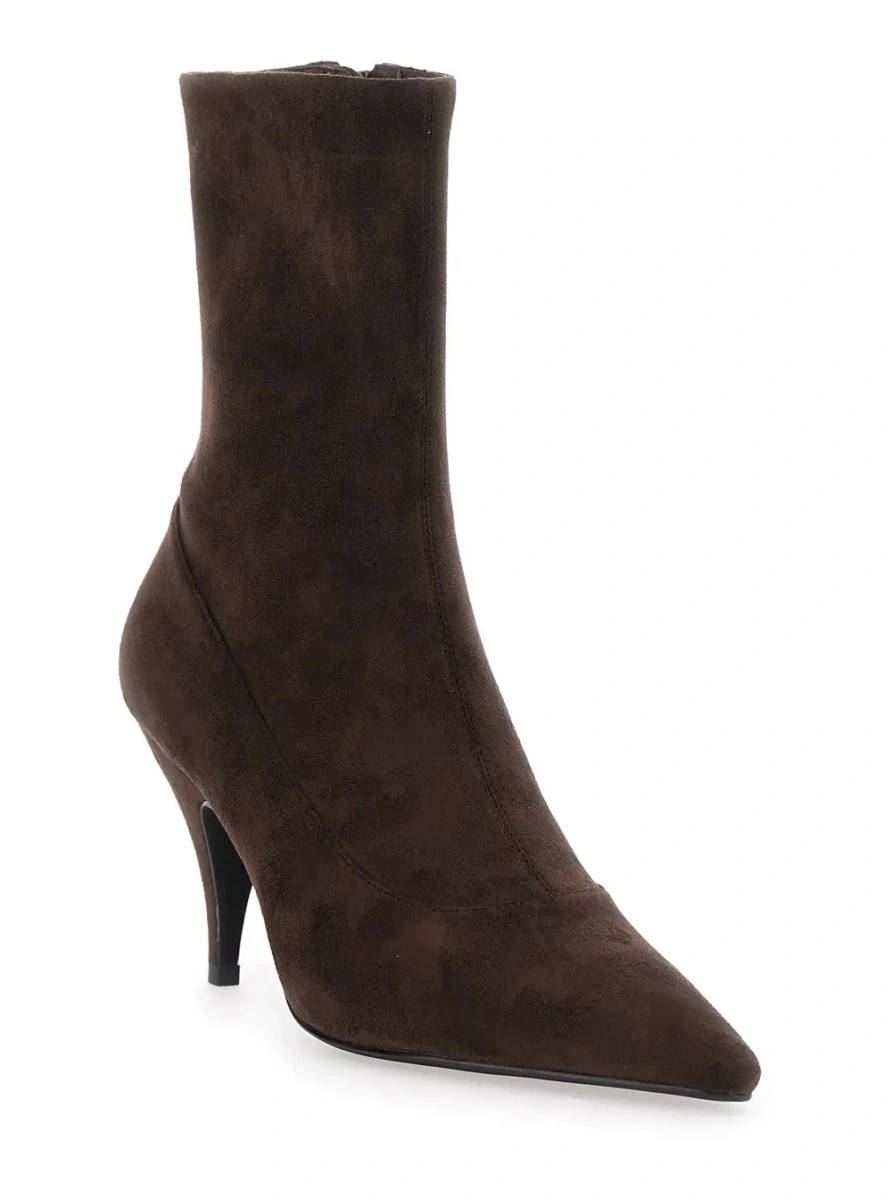 Botine Jeffrey Campbell maro din piele - Img 2