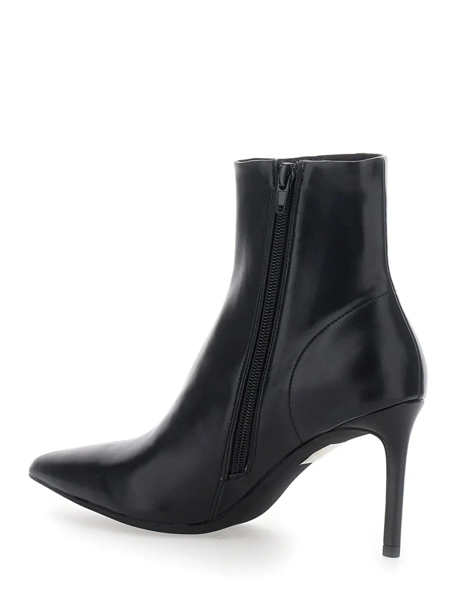 Botine Jeffrey Campbell negre din piele - Img 3