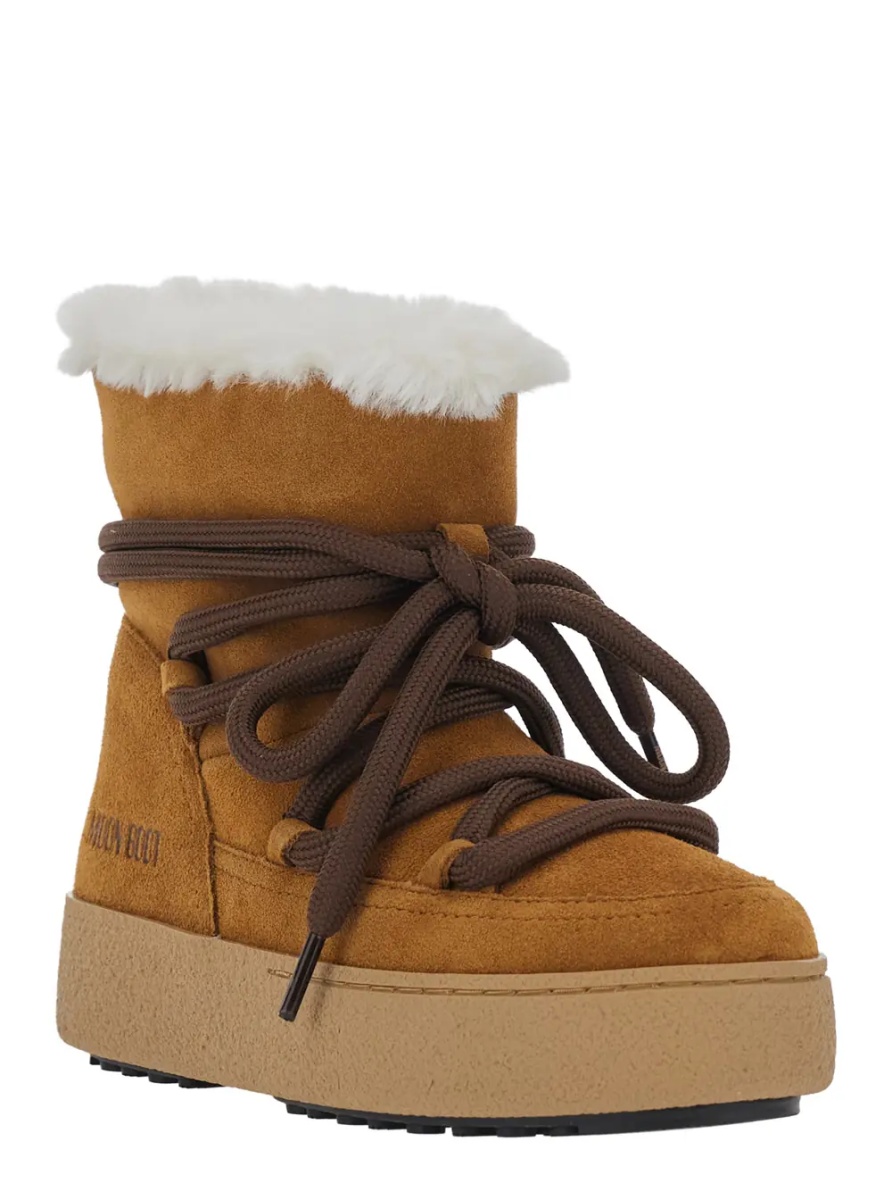 Botine LTRACK SOFIA Ankle Boots with rubber sole and Tech Fabric interior Beige women - Img 2