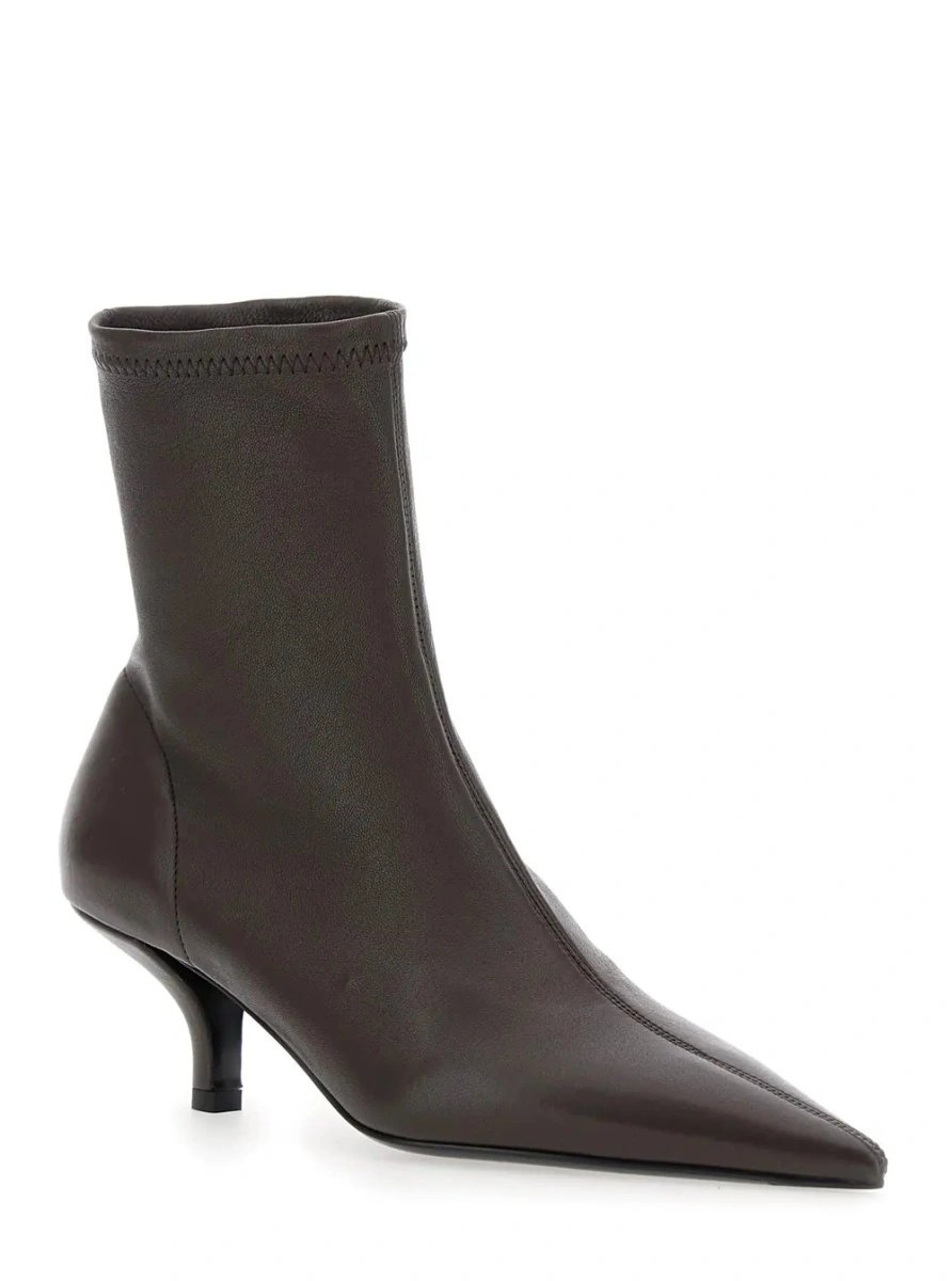 Botine TOTEME maro din piele - Img 2