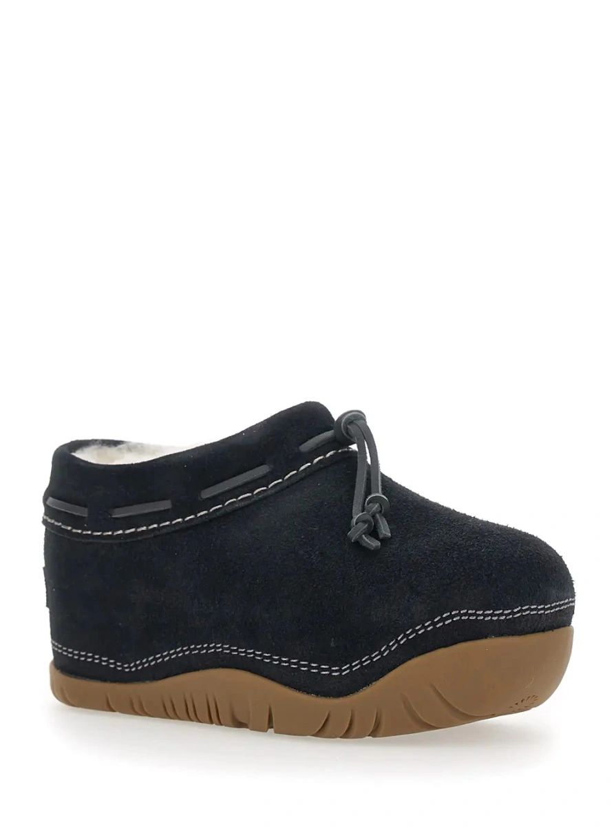 Botine UGG negre din piele intoarsa - Img 2