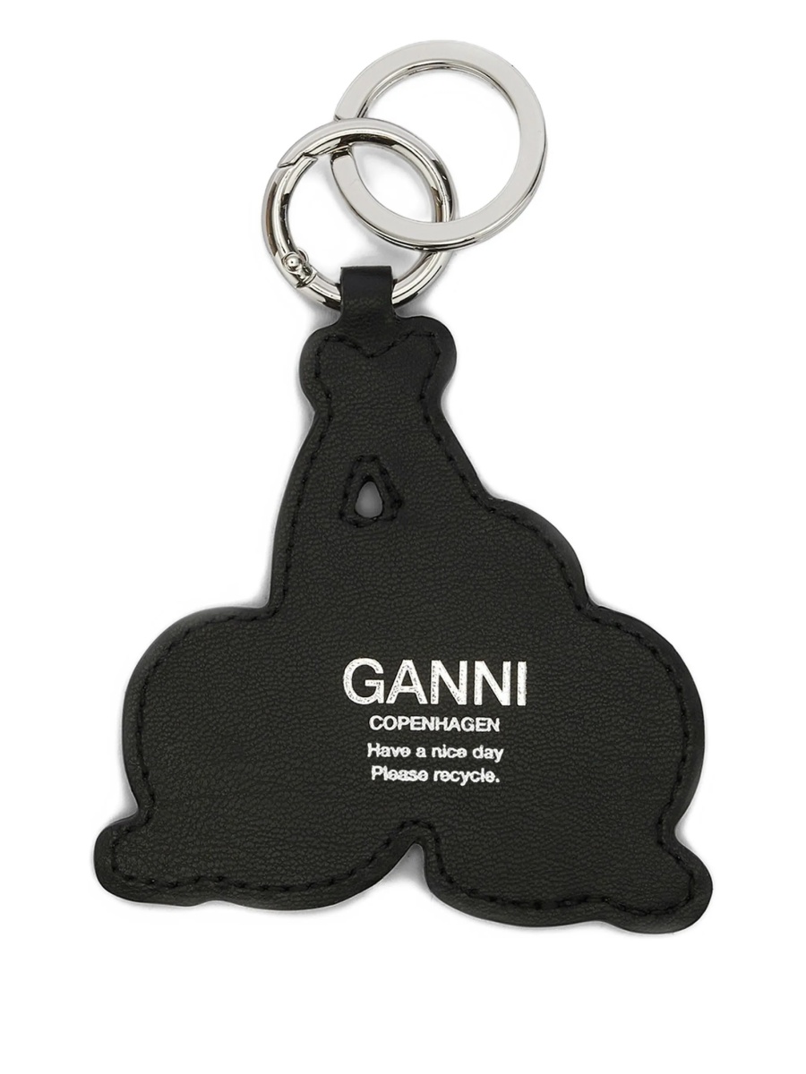 Breloc Ganni negru - Img 2