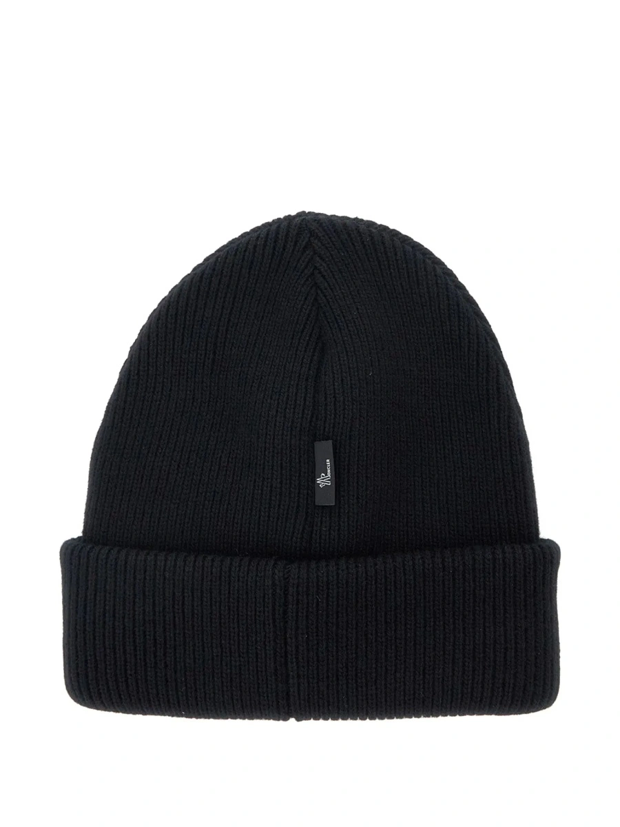 Caciula Moncler Grenoble neagra din lana - Img 4