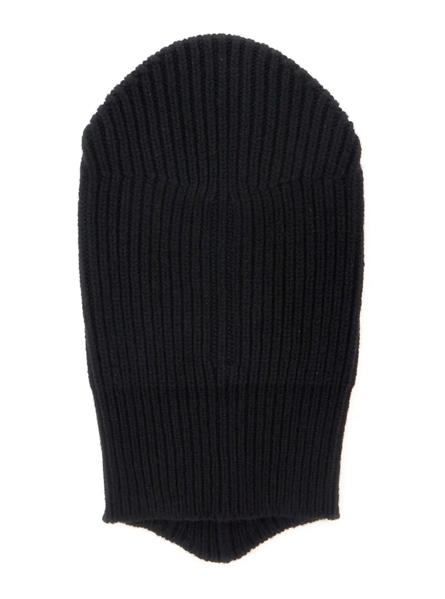 Caciula 'PORTERVILLE SKULL' black Hat with balaclava design in Cashmere and Wool men - Img 2
