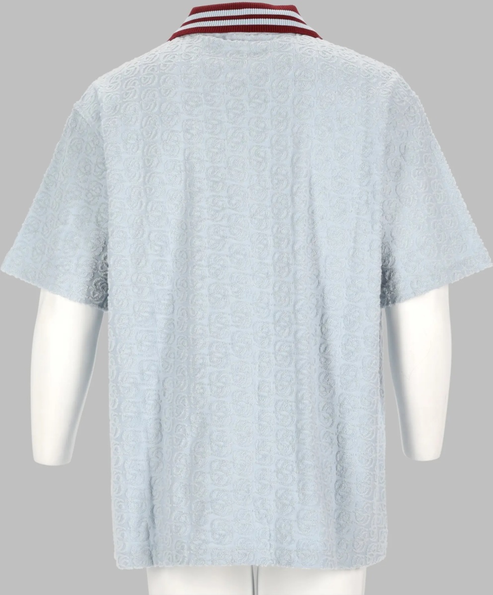 Camasa casual Camicia Monogram In Cotone - Img 2