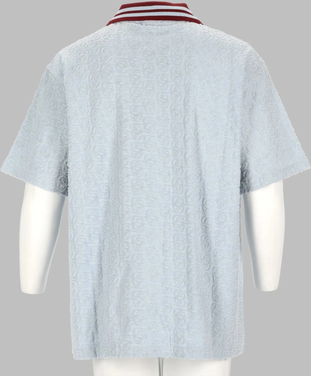 Camasa casual Camicia Monogram In Cotone - Img 2