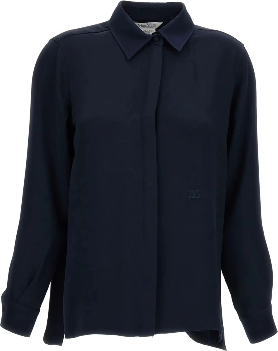 Camasa casual Geranio crepe de chine Shirt - Img 6