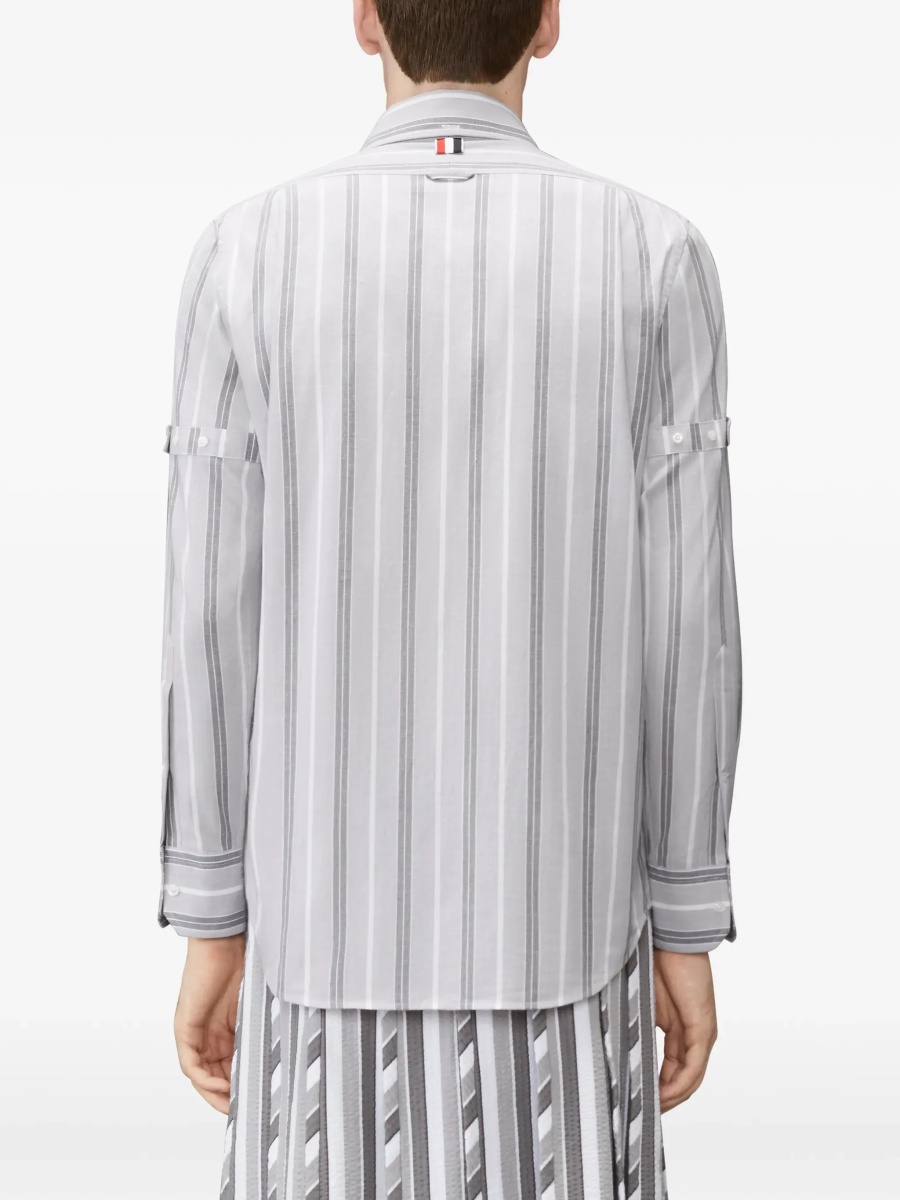Camasa casual Madras striped armband Shirt - Img 7