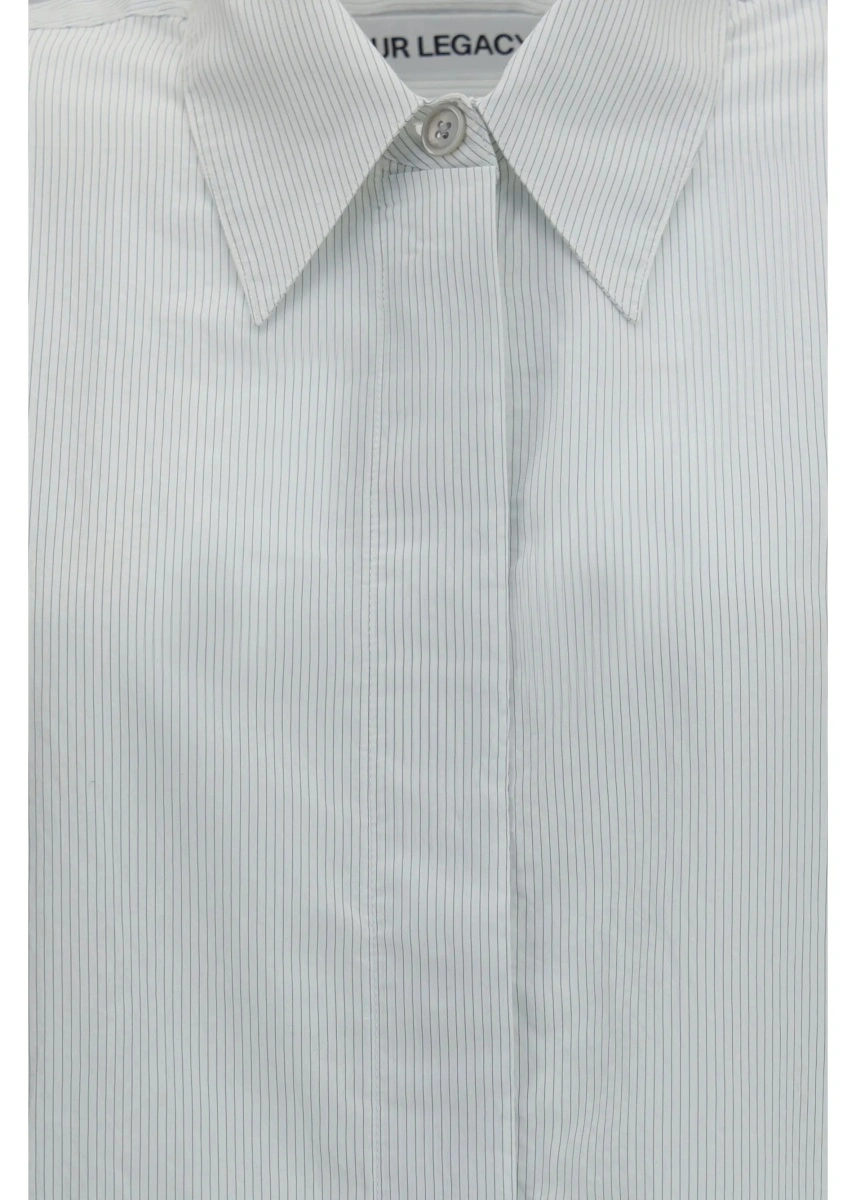 Camasa casual OUR LEGACY neagra din modal - Img 3