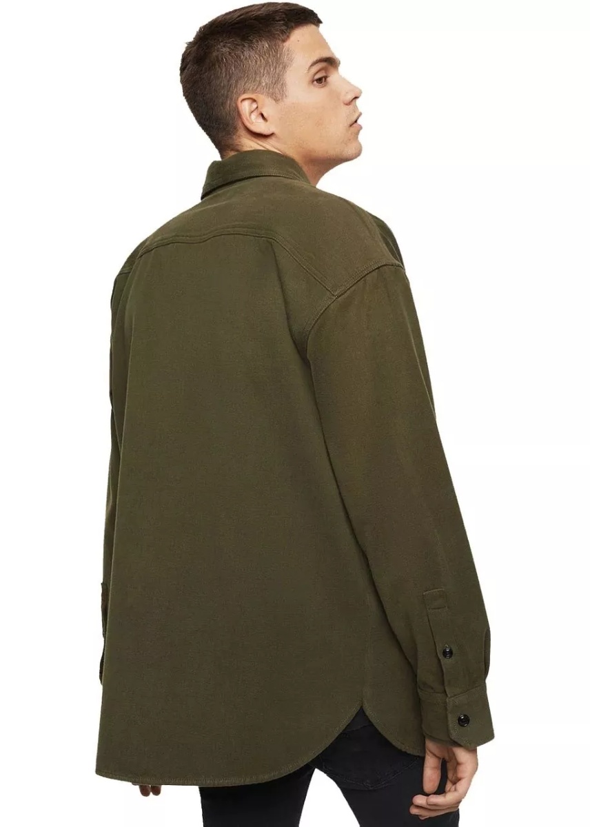 Camasa casual S-Lebed with Patch Pockets 00SW1F - Img 2