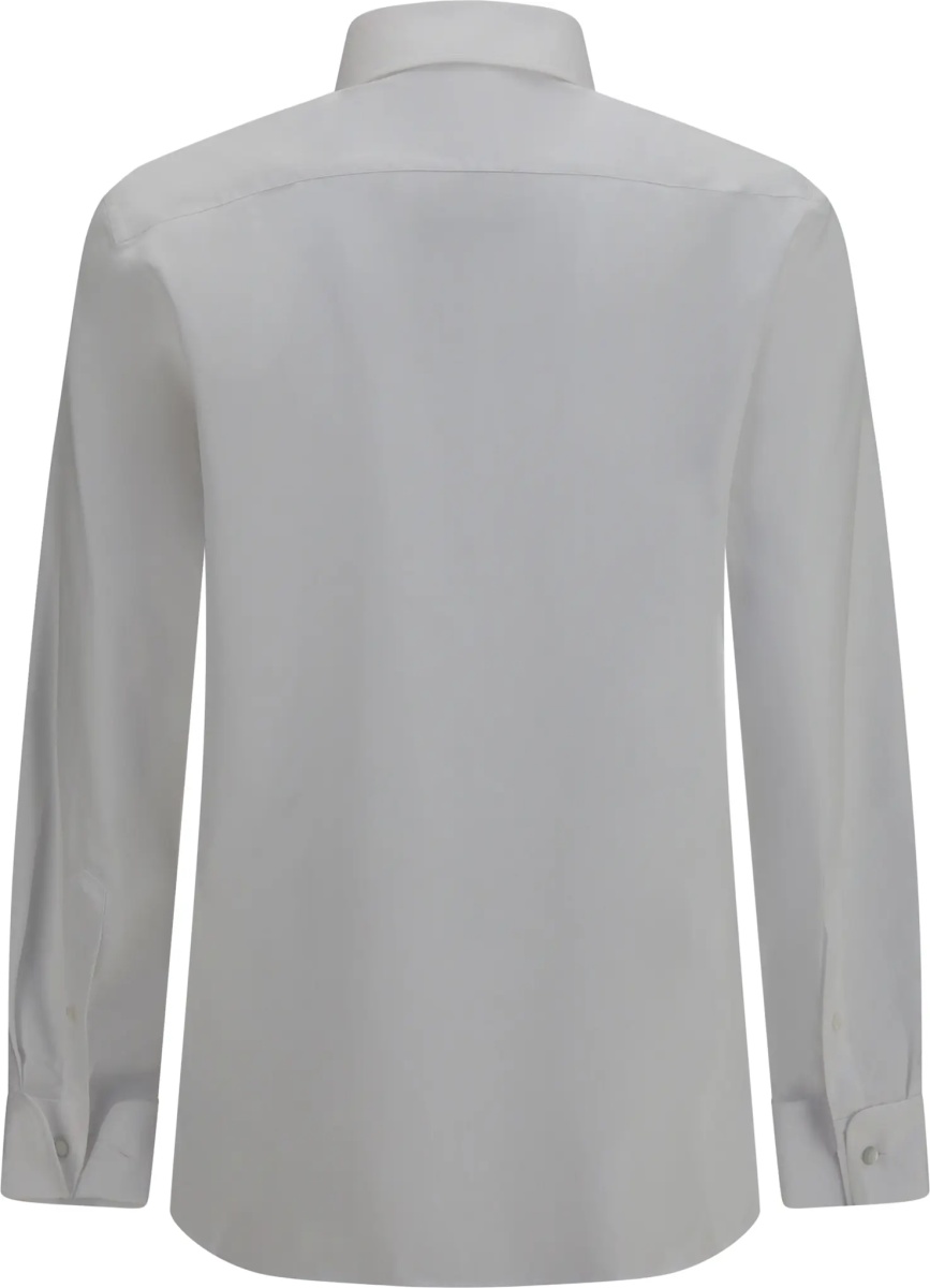 Camasa casual Shirt in soft cotton with French collar - Img 2