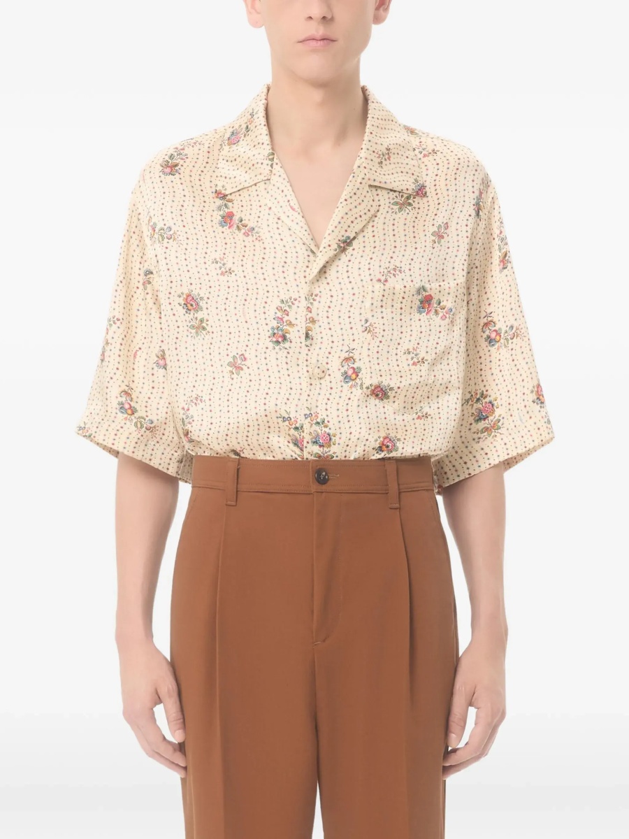 Camasa casual Silk bowling shirt - Img 3