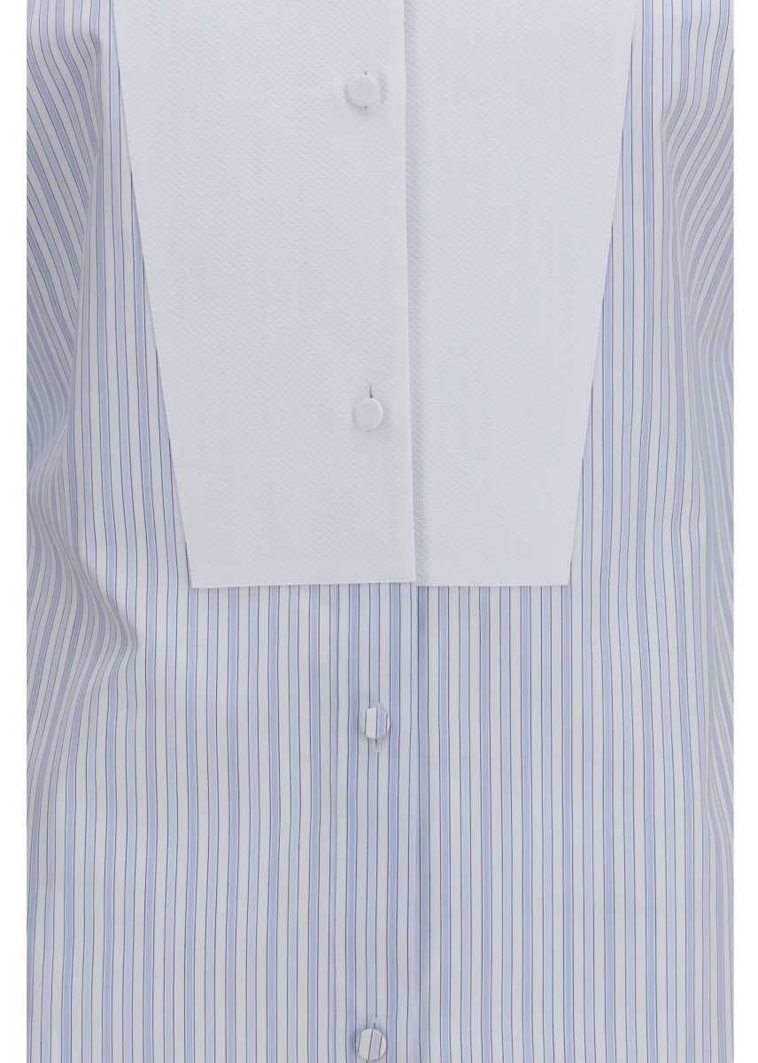 Camasa casual Striped Shirt with front detail - Img 3