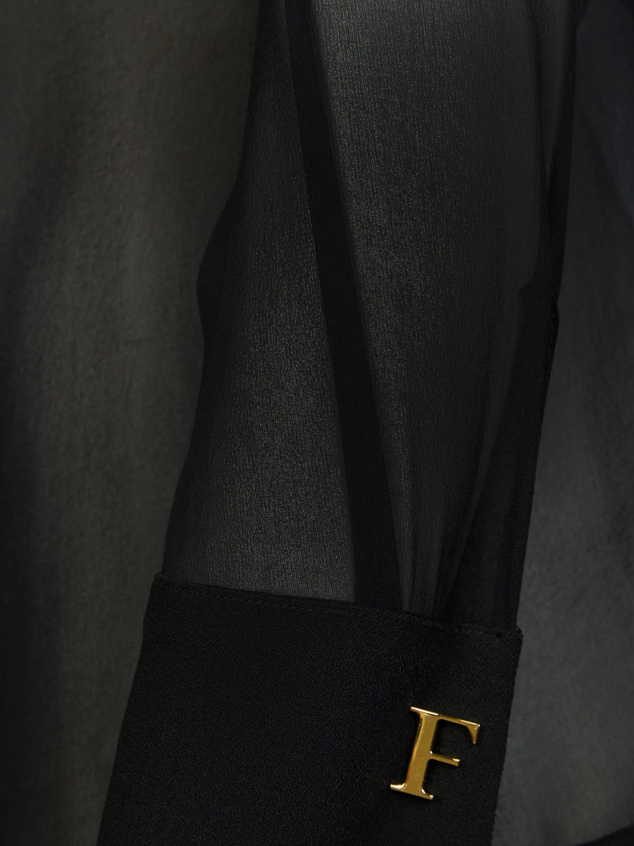 Camasa Elisabetta Franchi neagra - Img 3