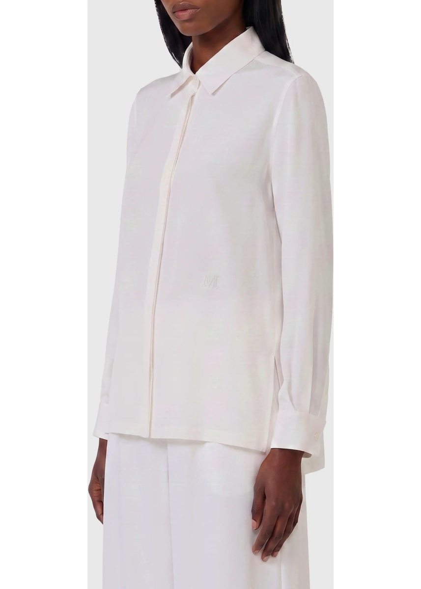 Camasa Geranium Silk Shirt - Img 2
