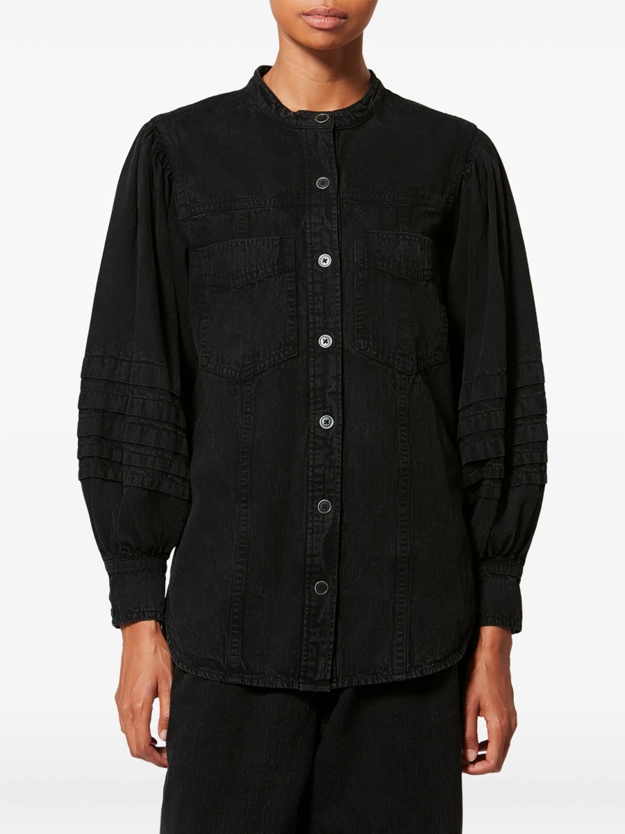Camasa ISABEL MARANT ETOILE neagra - Img 3