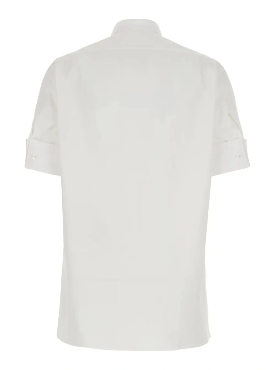 Camasa Maison Margiela alba din bumbac - Img 2