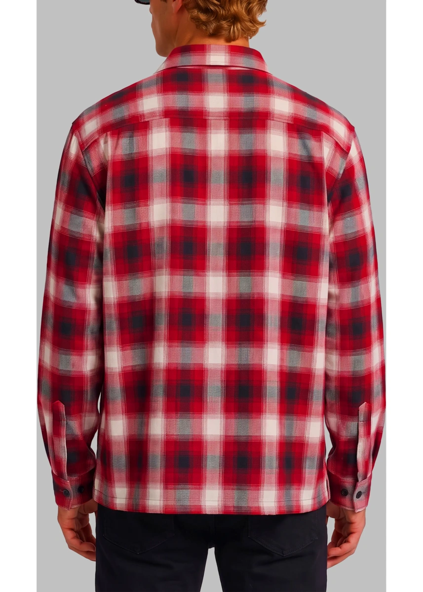 Camasa Oversized Flannel Shirt - Img 3