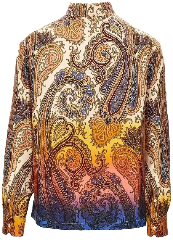 Camasa Printed silk shirt - Img 3