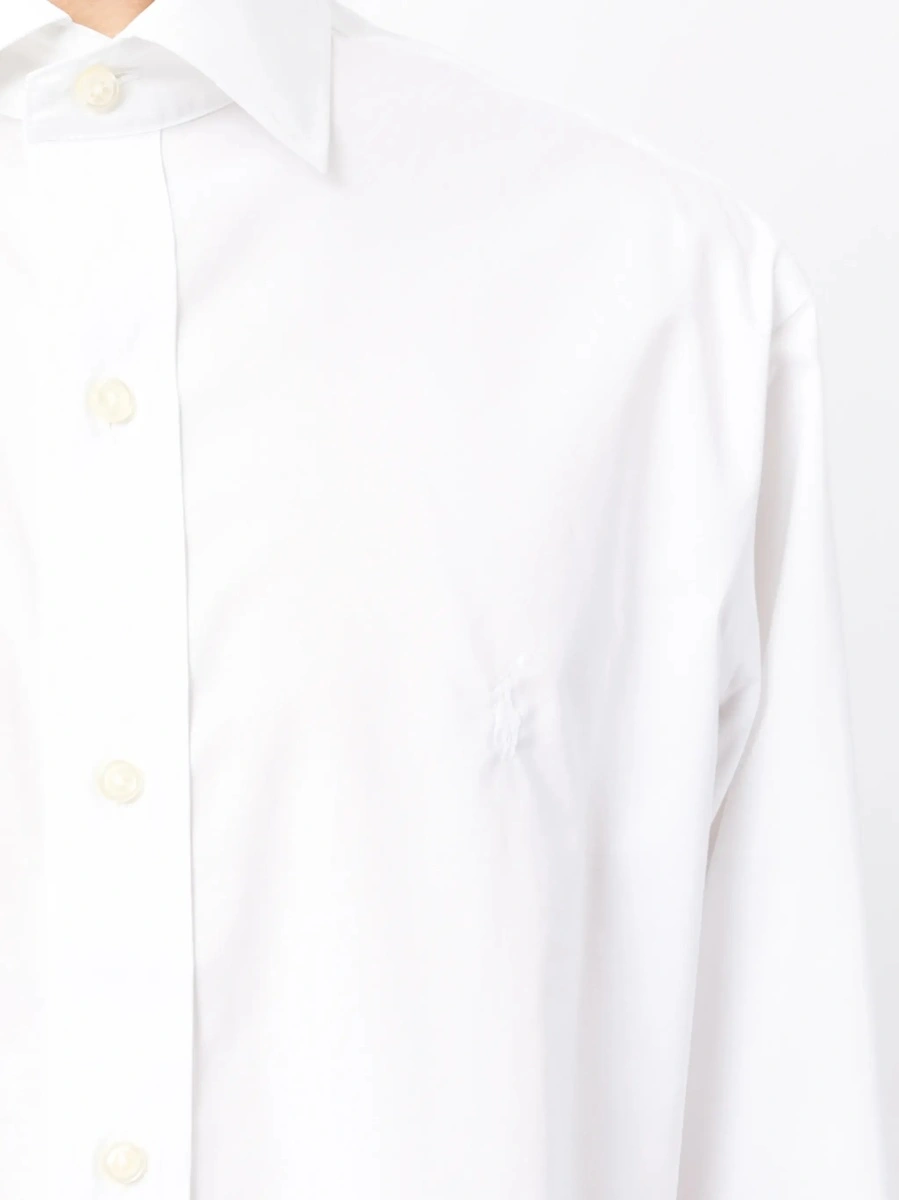 Camasa Ralph Lauren alba din bumbac 'Custom Fit' - Img 7