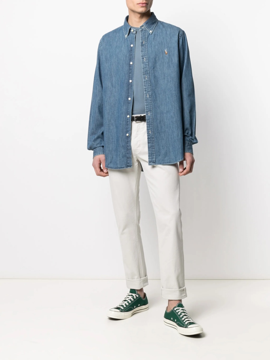 Camasa Ralph Lauren albastra - Img 2