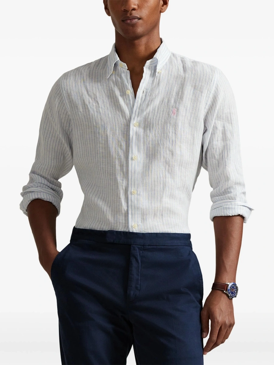 Camasa Ralph Lauren alba - Img 3
